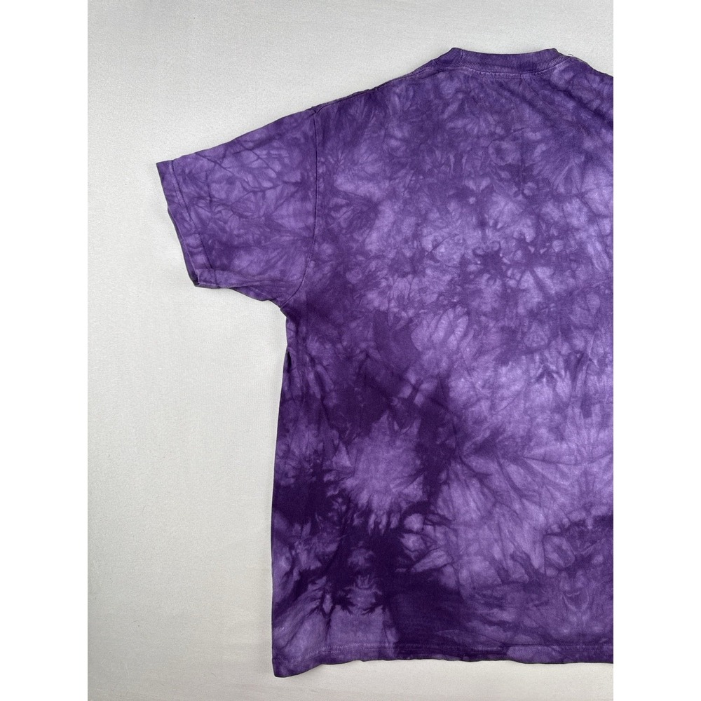 The Mountain Cheshire Cat Tie Dye T Shirt Purple Alice in Wonderland Adult M - Picture 6 of 8